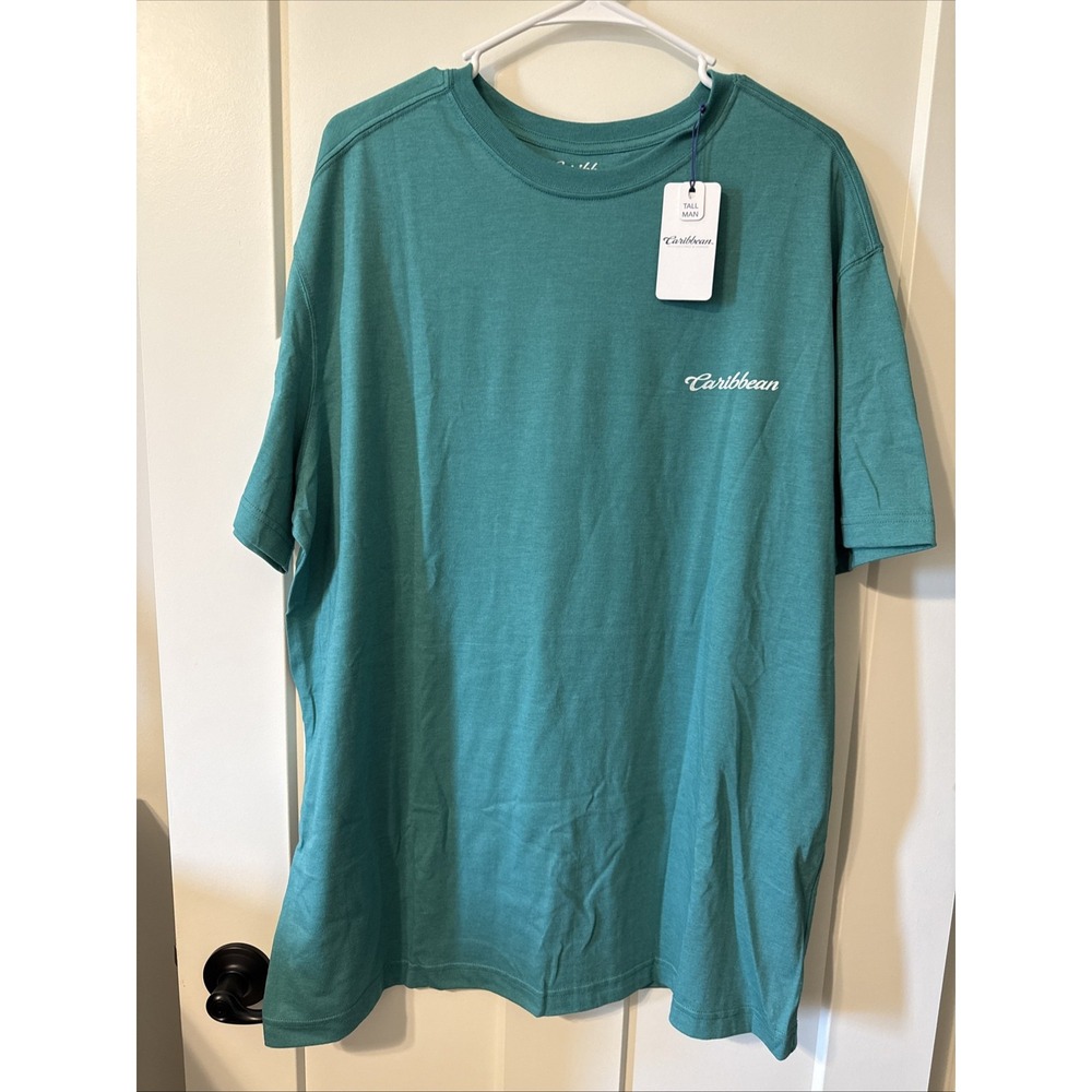 NWT Men's Tropical Caribbean T Shirt XLT Margarita On Back New